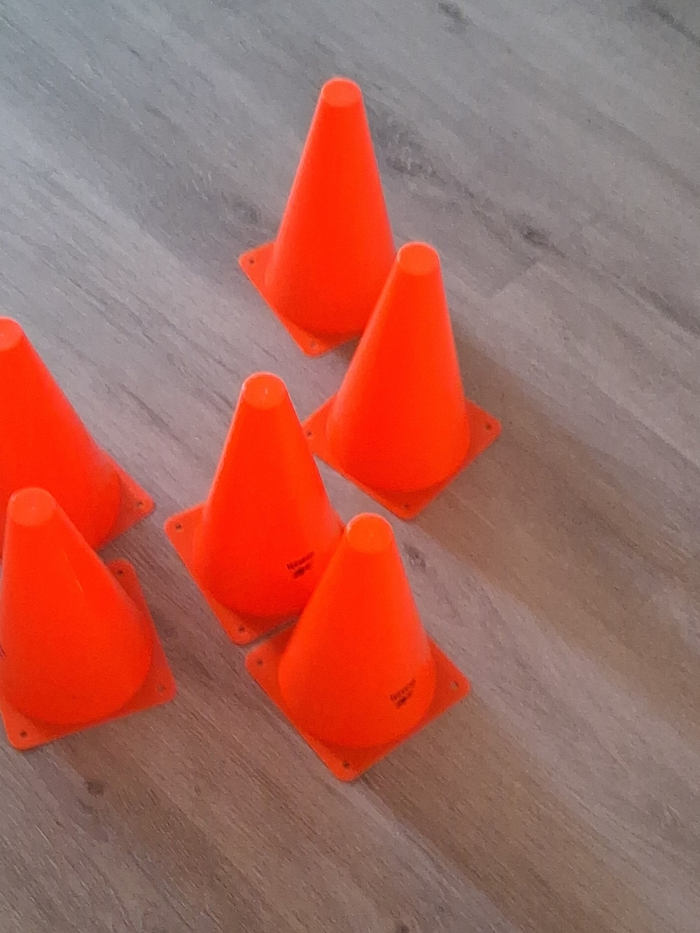 Reebok Bright Orange Training Cones Set